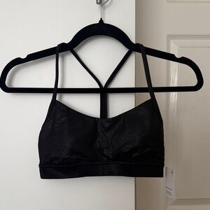 lululemon athletica Black Strappy Sports Bra